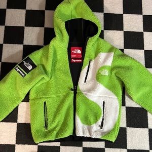 Supreme x North Face Fleece Hooded Jacket